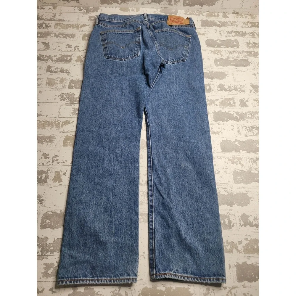 Levi's 501 Button Fly Denim Jeans Men's 33x30 100%‎ Cotton Classic